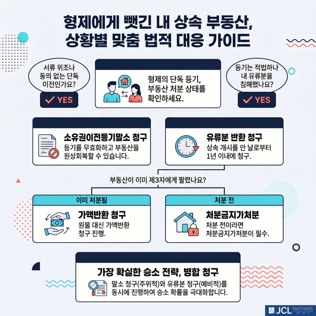 상속 부동산 상황별 맞춤 법적 대응 가이드